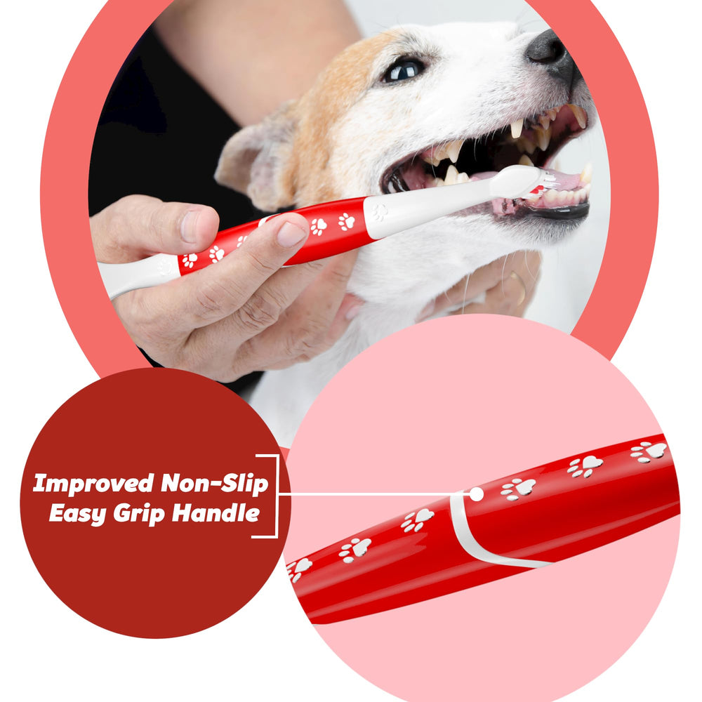 Brosse Pets & Pupps avec poignée ergonomique et contrôle précis.