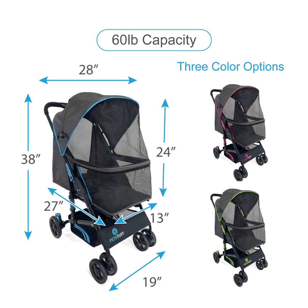 PETS TUFF Buddy Buggies: fenetre-capote pour surveiller facilement votre compagnon.