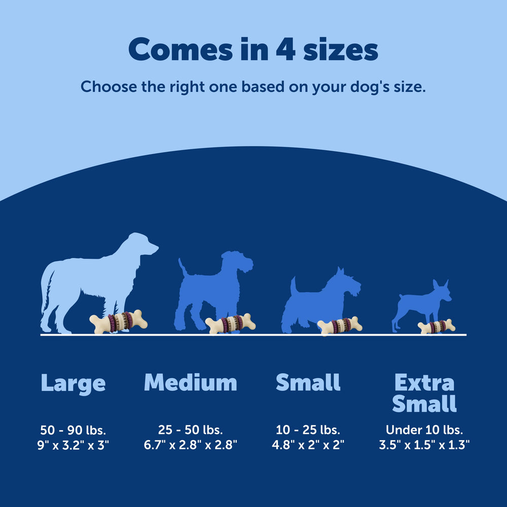 Petsafe Bristle Bone compatible lave-vaisselle pour un nettoyage facile.