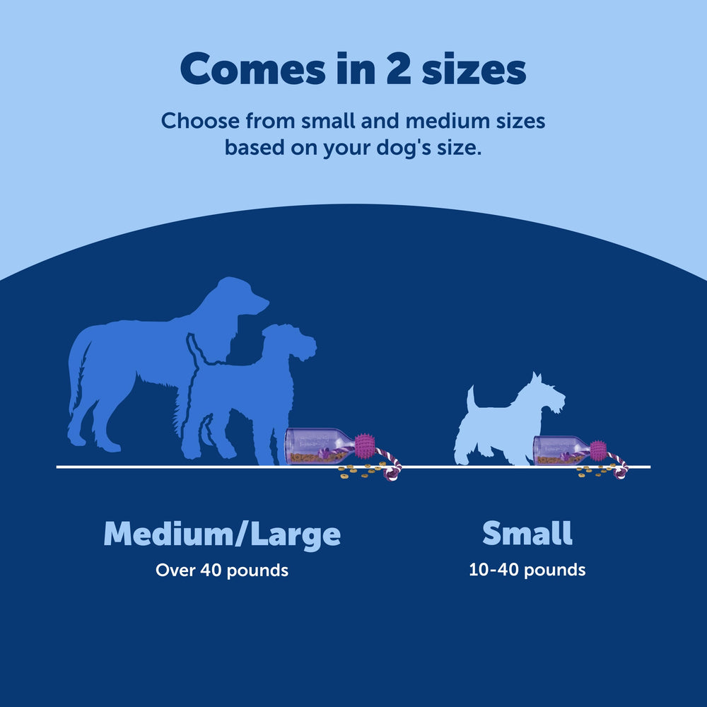 PetSafe Tug-A-Jug contrôle le flux de nourriture pour ralentir l'alimentation.