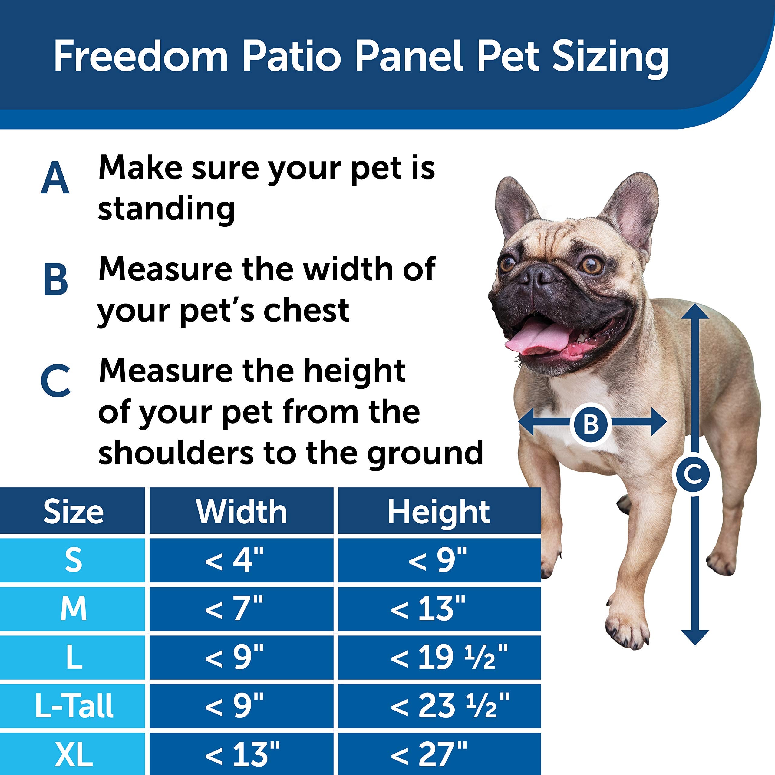 Cadre aluminium bronze PetSafe résistant aux intempéries et durable.