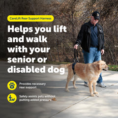 Poignée de levage PetSafe CareLift facilitant les levages sans effort.