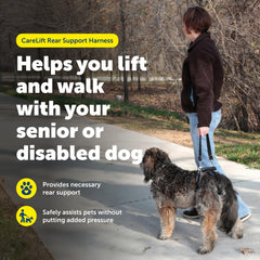 PetSafe CareLift avec poignées de levage pour aider les promenades.