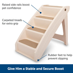PetSafe CozyUp: pieds anti-glissement pour stabilité sur tous les sols.