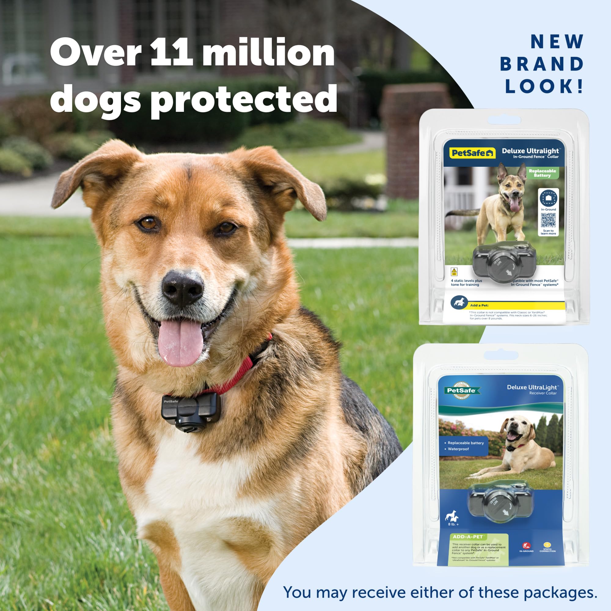 Option multi-chiens PetSafe pour ajouter des colliers supplémentaires.