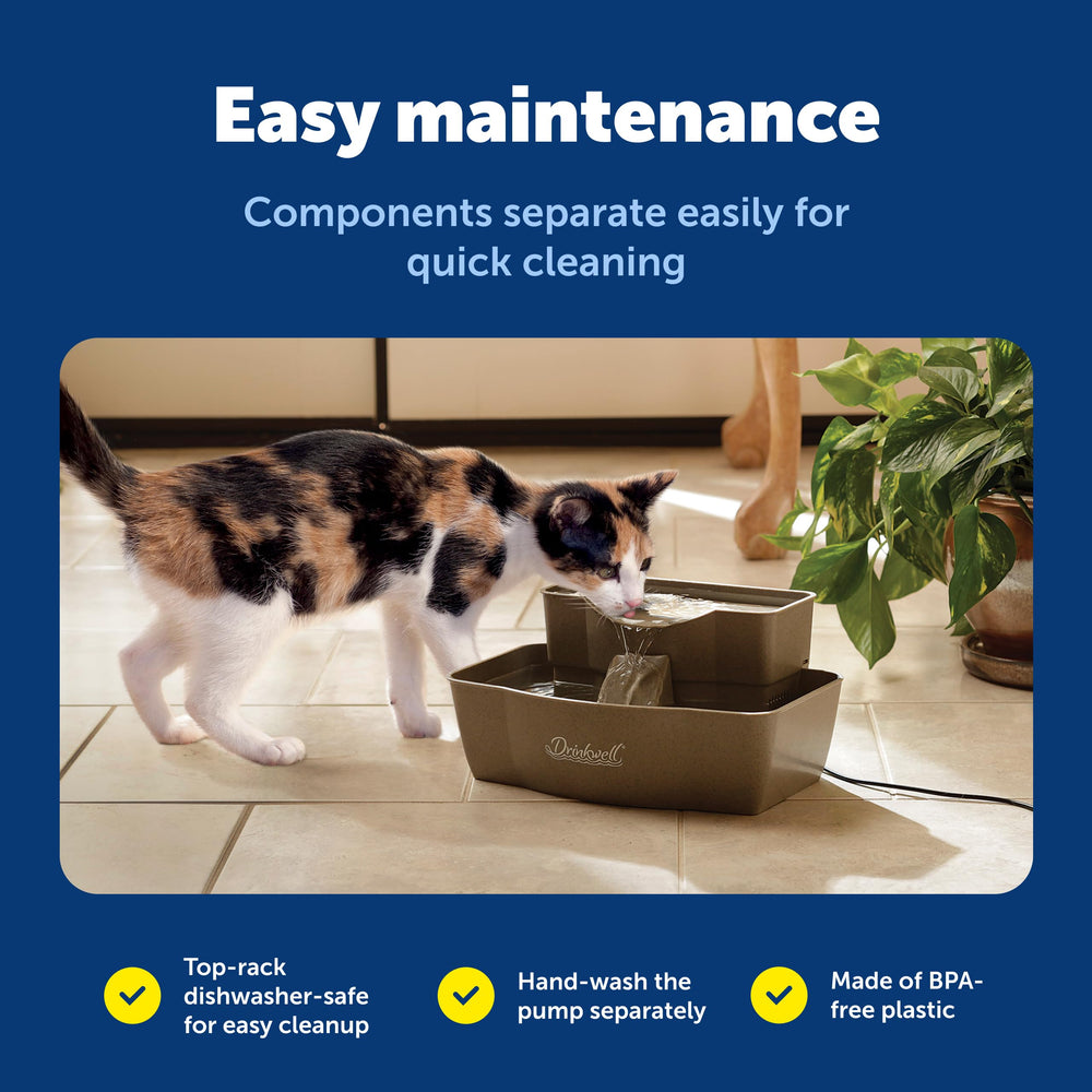 PetSafe Drinkwell flux eau tombant, jet attirant naturellement les animaux.