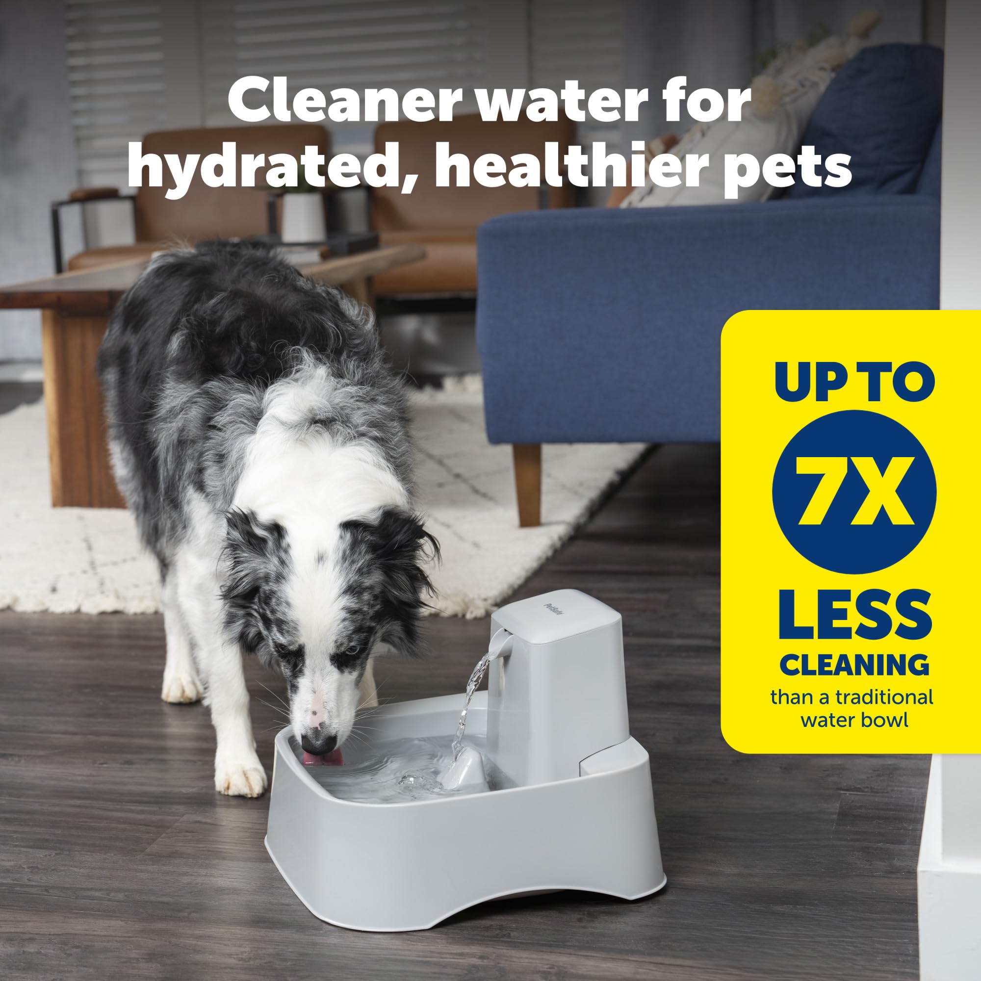 PetSafe Drinkwell: flux réglable pour adapter le débit.