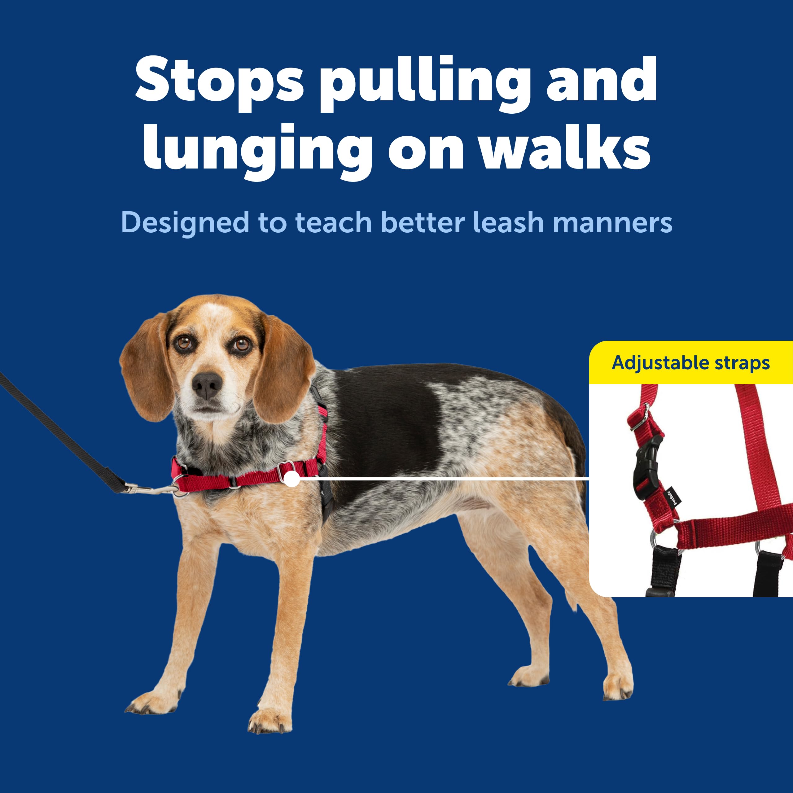 PetSafe Easy Walk attache avant, guidage efficace pendant la marche.