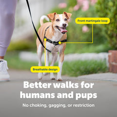 Harnais PetSafe Easy Walk, bretelles confort reglables, ajuste facilement le harnais.