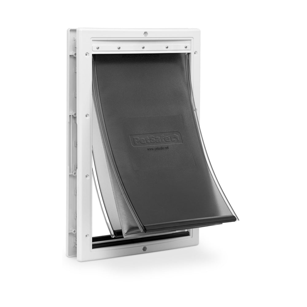 Porte PetSafe Extreme Weather avec cadre aluminium pour extérieur robuste.