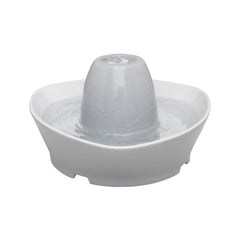 Fontaine PetSafe en céramique avec 60 oz pour chats et petits chiens.