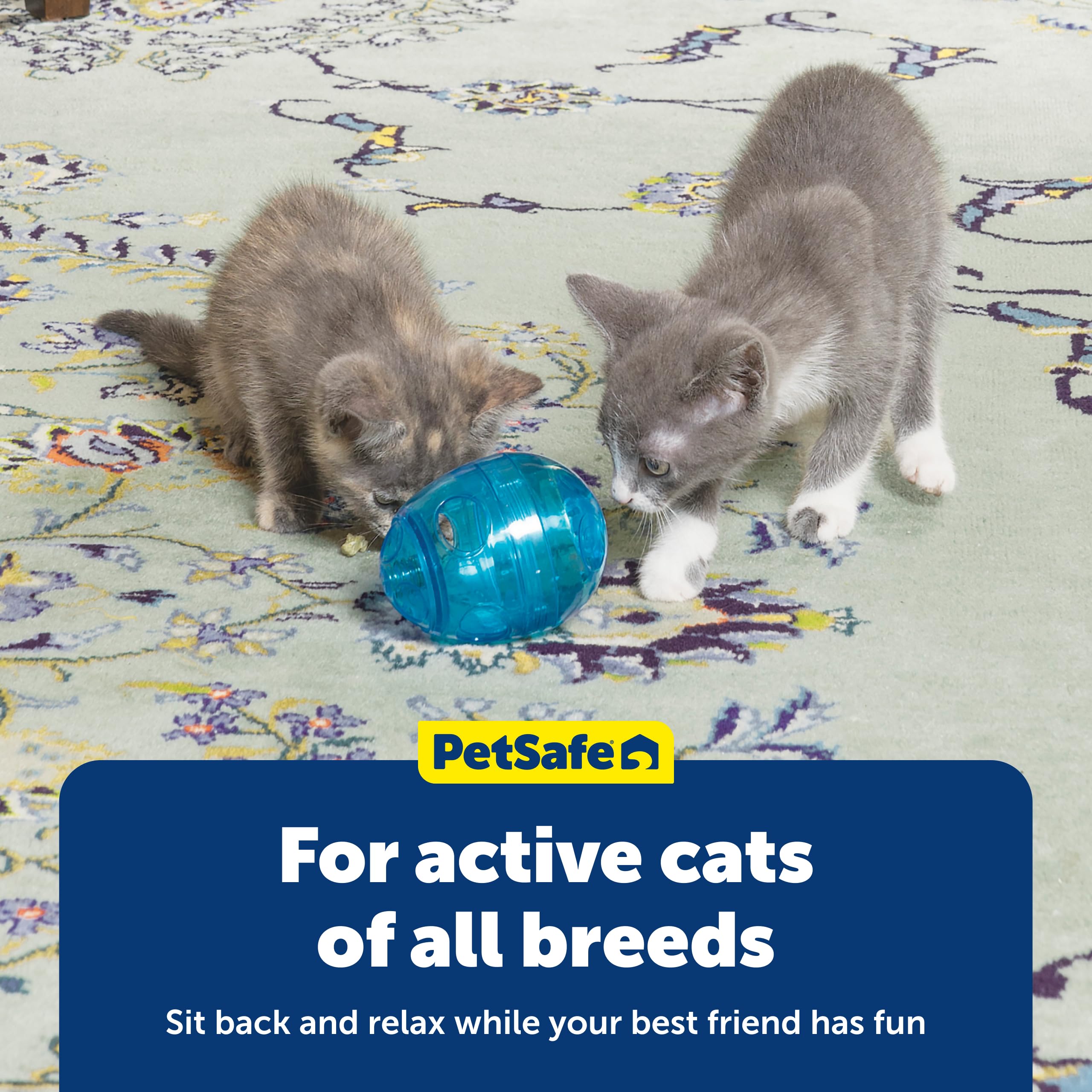 PetSafe FUNkitty Egg-Cersizer est conçu pour durer et résister à l’utilisation quotidienne.