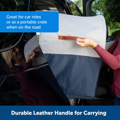 PetSafe Happy Ride – couvre-fleece imperméable amovible et coussin douillet