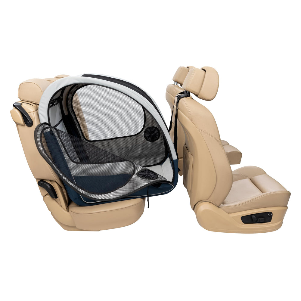 PetSafe Happy Ride – fenêtres maille pour ventilation et vue extérieure