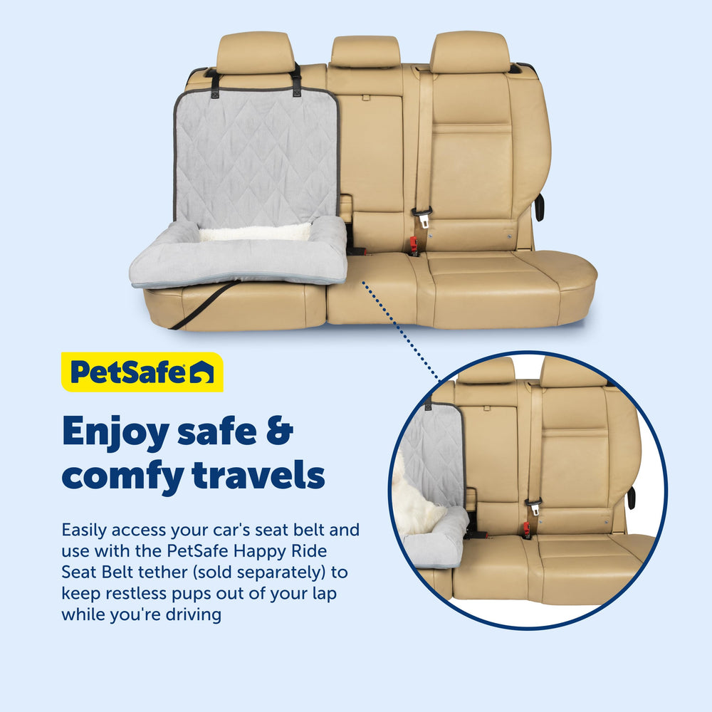 PetSafe Happy Ride installation rapide grâce à l’appui-tête et ancrage.