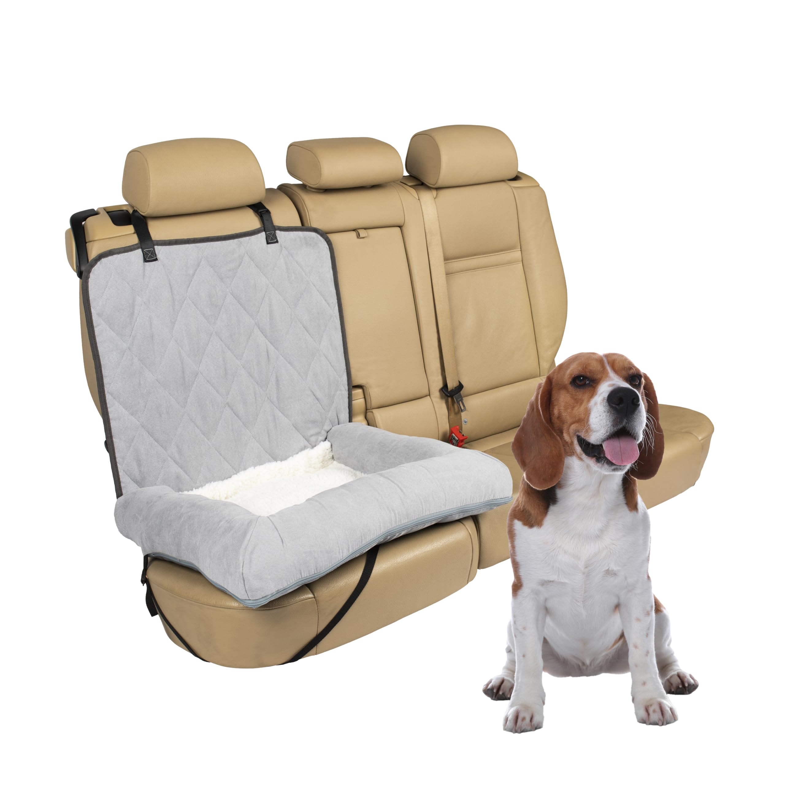 PetSafe Happy Ride lit chien voiture pour trajets confortables et propres.