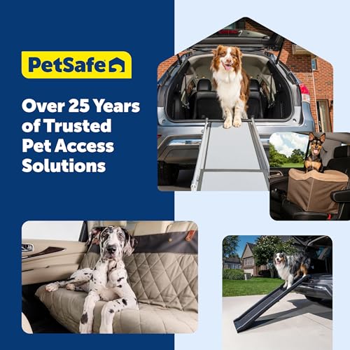 Structure en aluminium durable et surface résistante aux intempéries PetSafe Happy Ride.