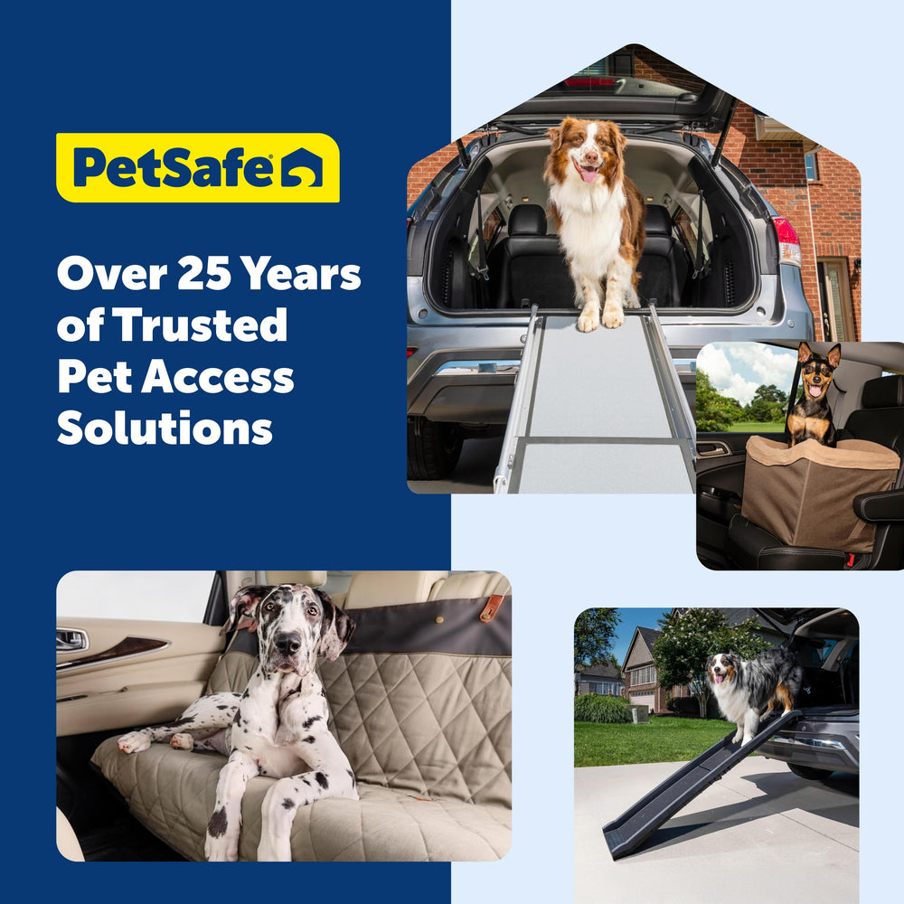 PetSafe Happy Ride sécurité voyage avec housse protectrice.