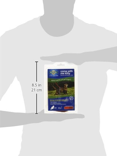 Harnais respirant en nylon pour chat PetSafe Come With Me Kitty assure confort quotidien.