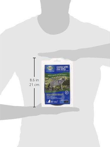 Harnais PetSafe en nylon respirant pour chat, couleur bleu royal.