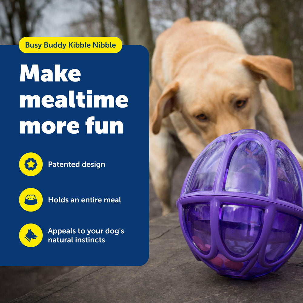 Petsafe Kibble Nibble: ouverture pratique pour remplir et nettoyer le jouet.