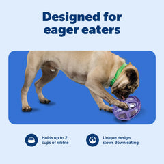 Petsafe Kibble Nibble: réglage des prongs en caoutchouc pour ajuster le débit.