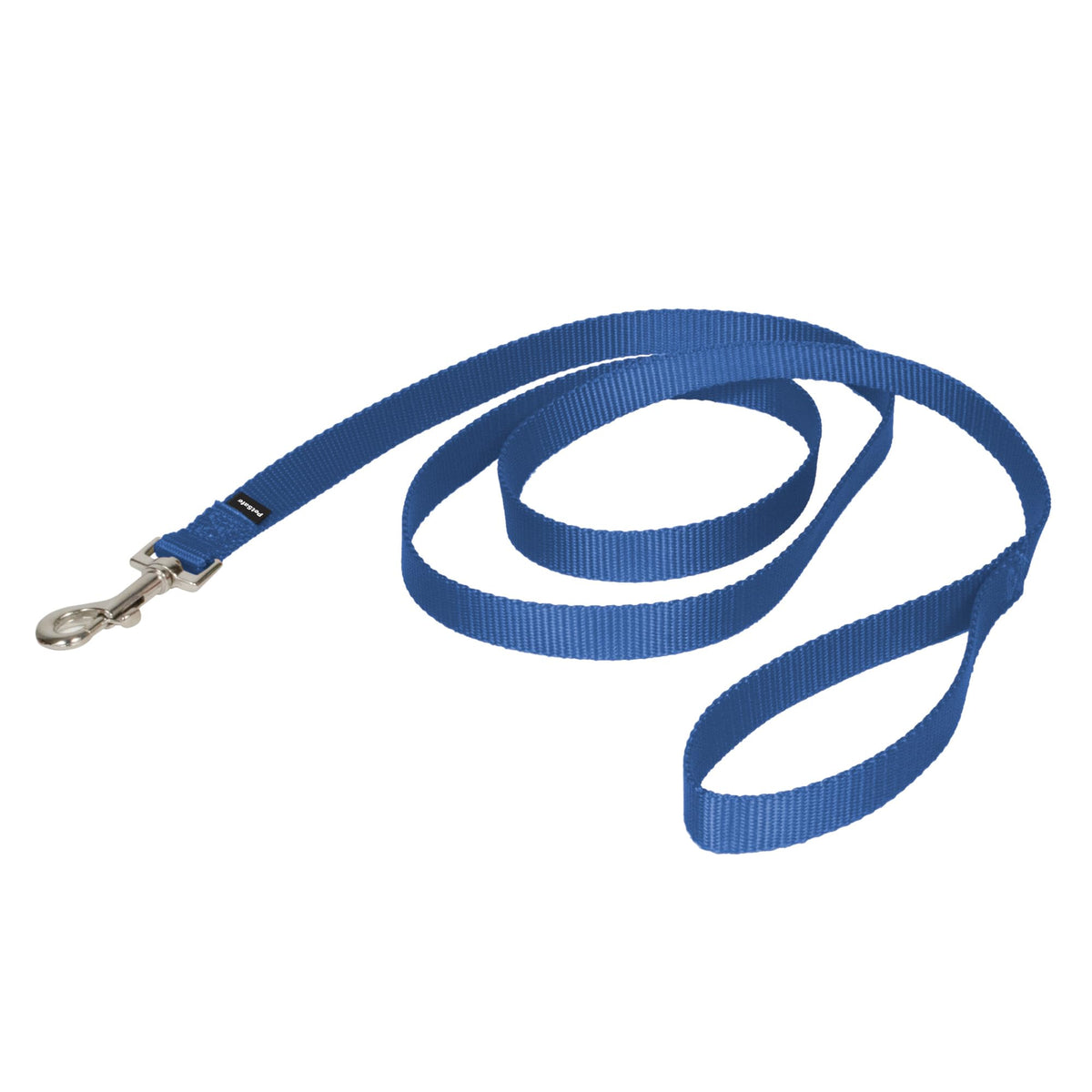 Laise PetSafe en nylon bleu royal avec clip rapide pour des promenades sûres.