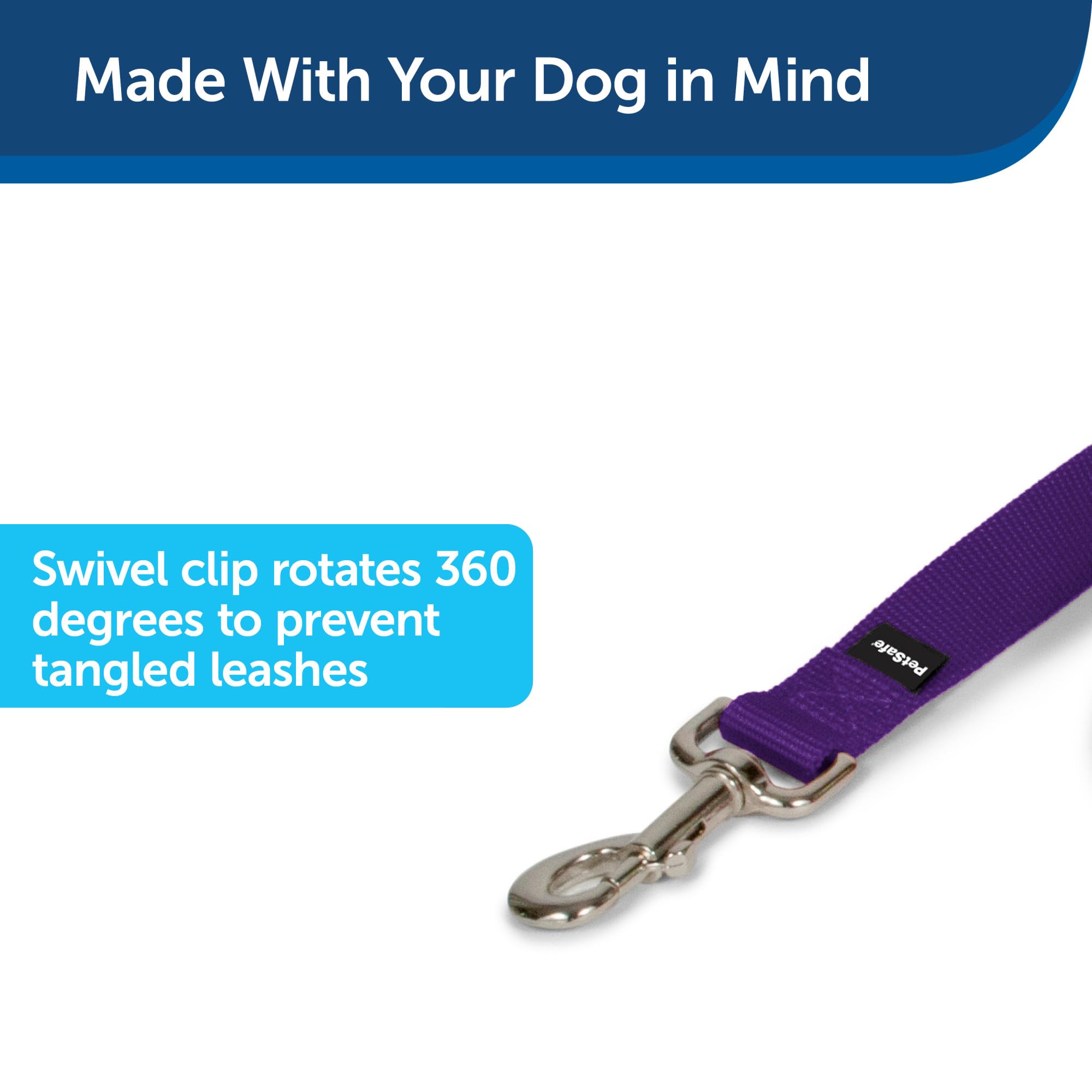 PetSafe Longe Nylon – longueur de 6 pieds pour plus de liberté contrôlée.