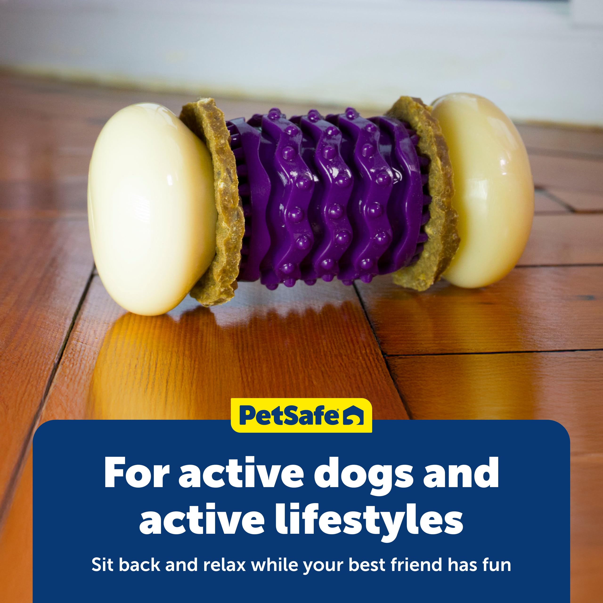 PetSafe Nobbly Nubbly: stimulation mentale pour chiens actifs et occupés.