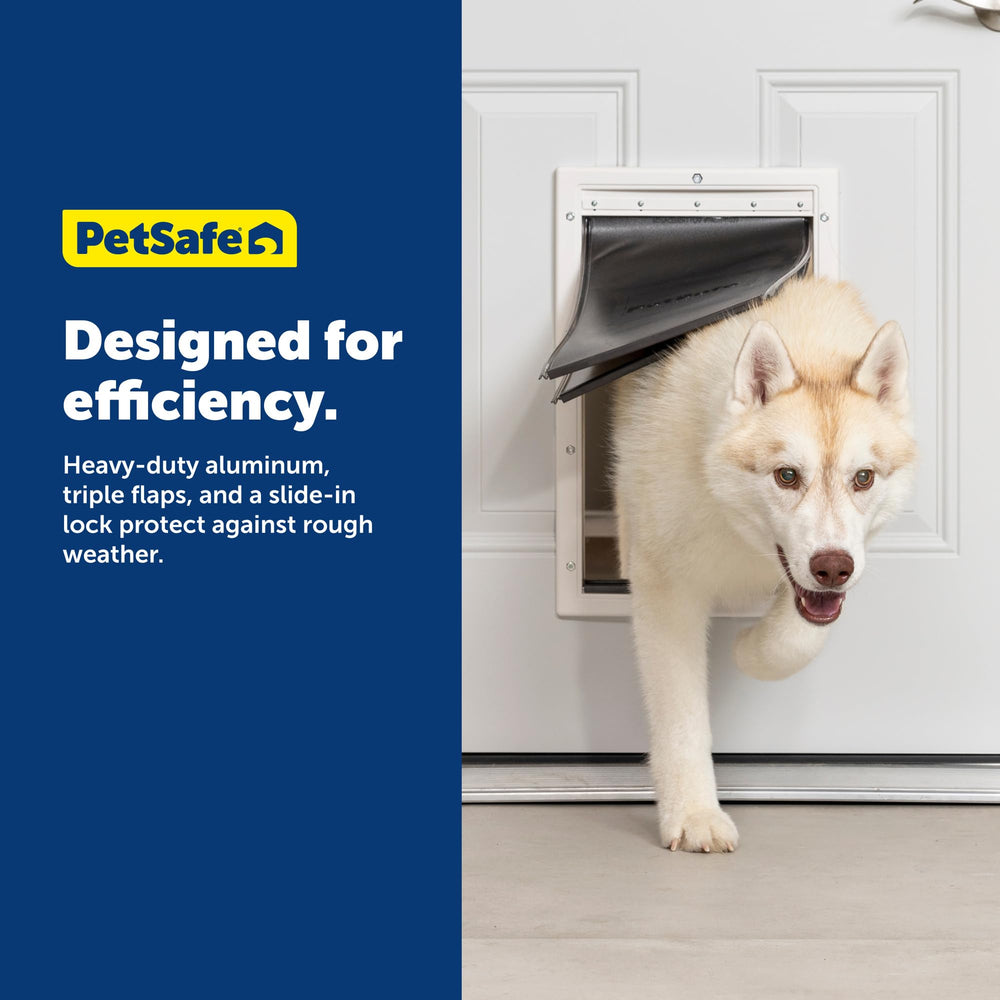 Panneau de fermeture amovible Petsafe pour contrôler l’accès des animaux.