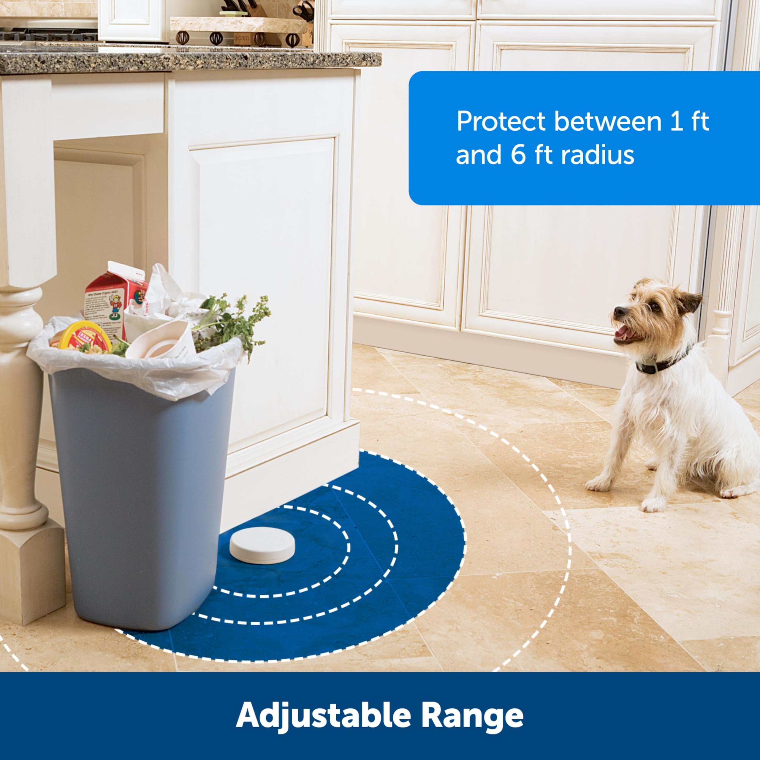 PetSafe Pawz Away colliers compatibles élargissant la protection pour plusieurs animaux.