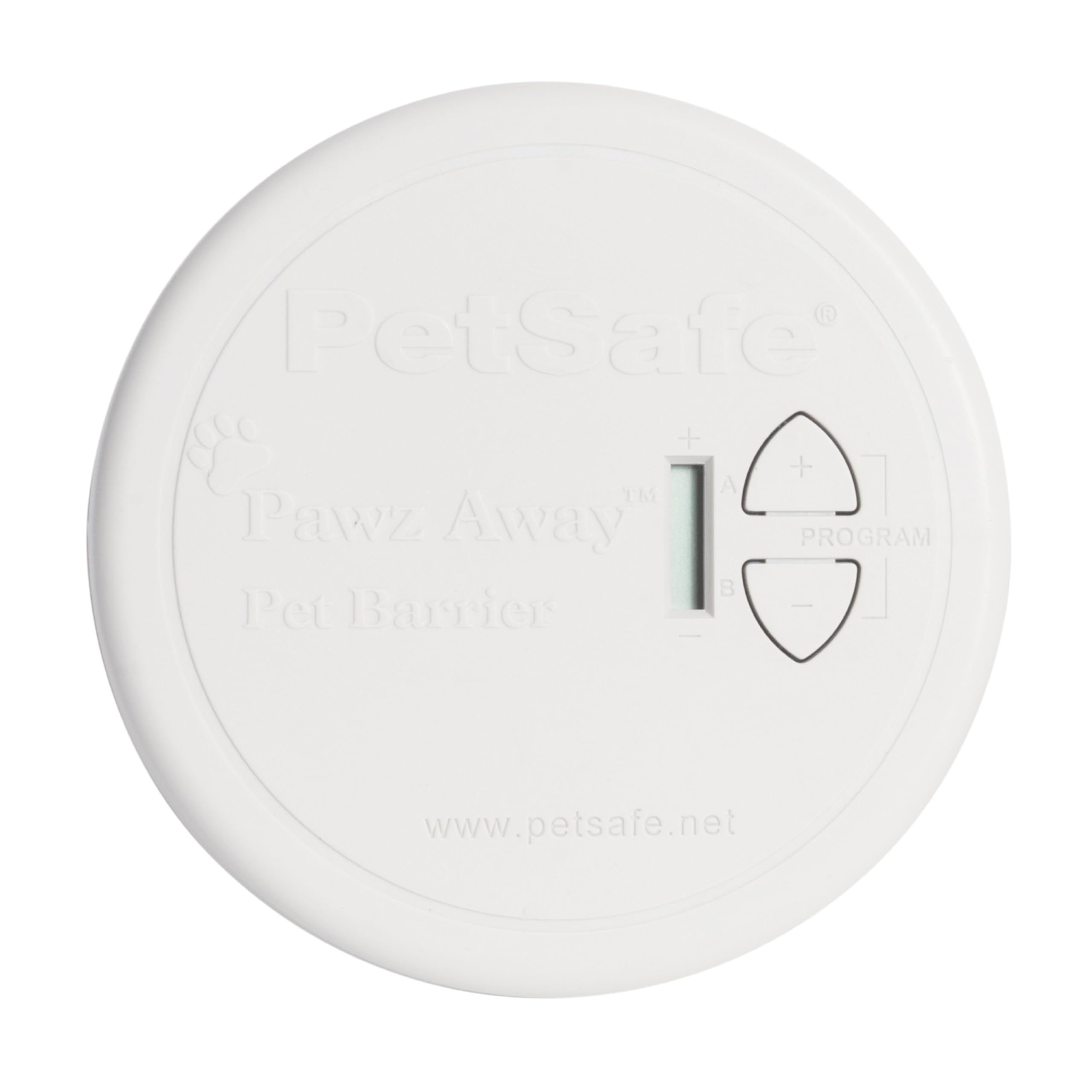 PetSafe Pawz Away transmetteur intérieur compact, placement facile pour zones interdites.