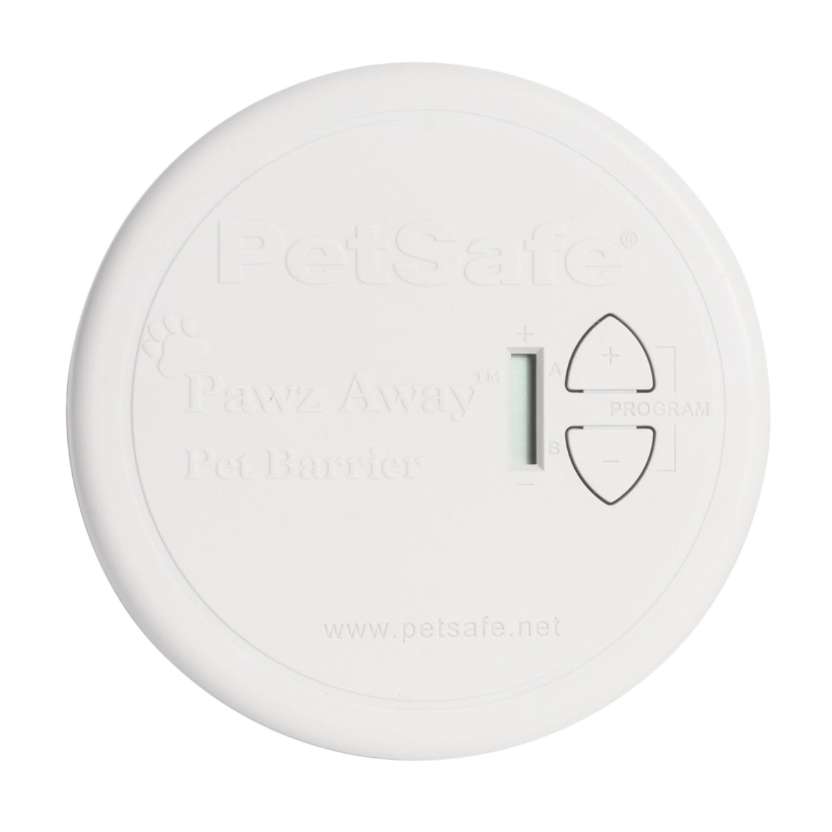 PetSafe Pawz Away transmetteur intérieur compact, placement facile pour zones interdites.