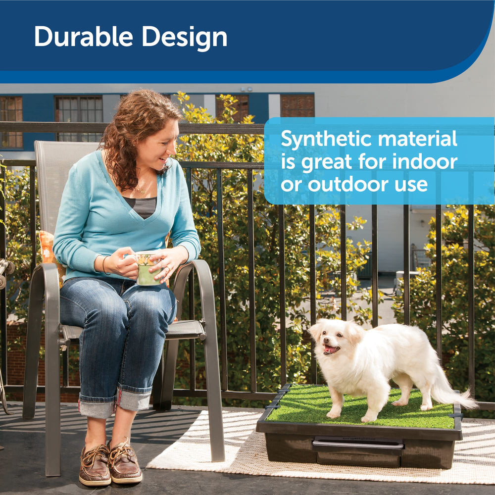 PetSafe Pet Loo – échange rapide de l’herbe pour un ménage facilité