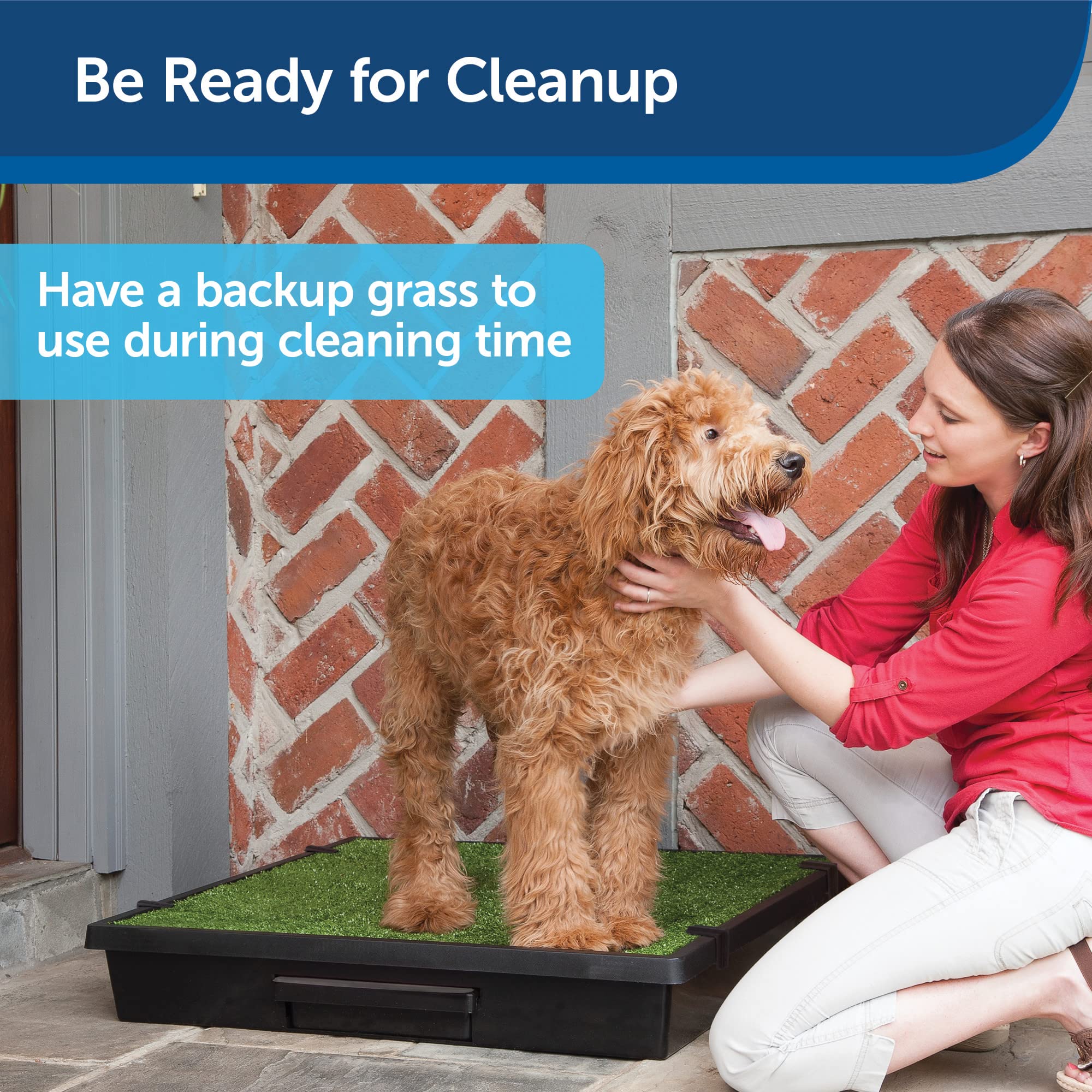 PetSafe Pet Loo – fibres synthétiques durables pour un usage quotidien