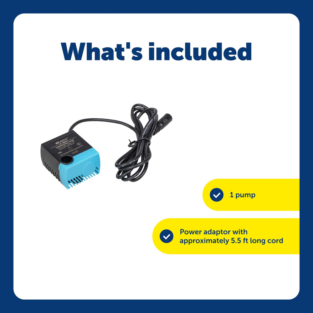Pompe PetSafe compatible Drinkwell ceramique, remplacement facile.