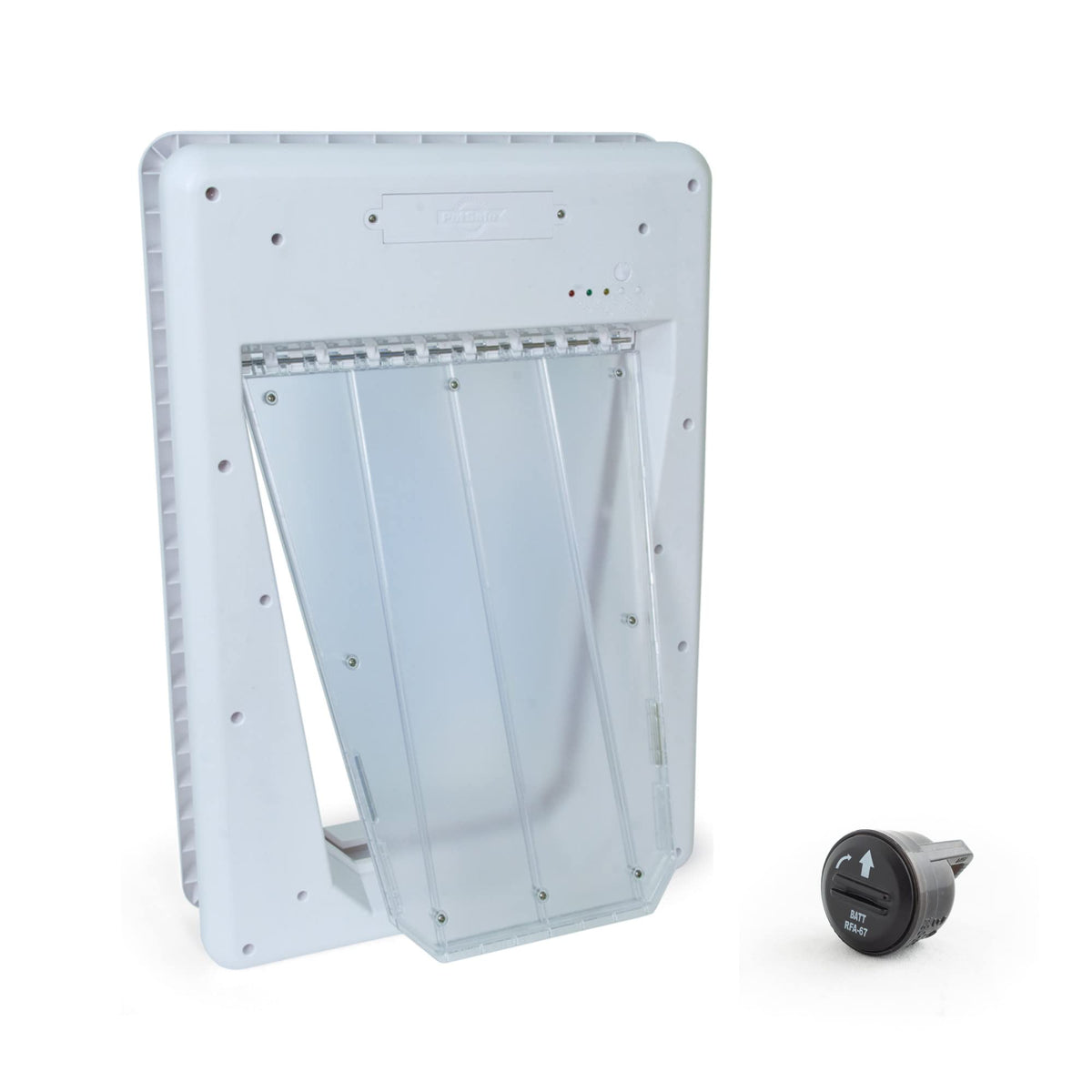 Porte électronique PetSafe pour animaux, accès mains libres et sécurisé.