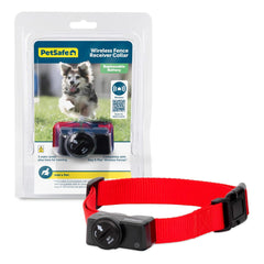 PetSafe récepteur-collier imperméable avec batterie remplaçable, idéal pour les sorties extérieures.