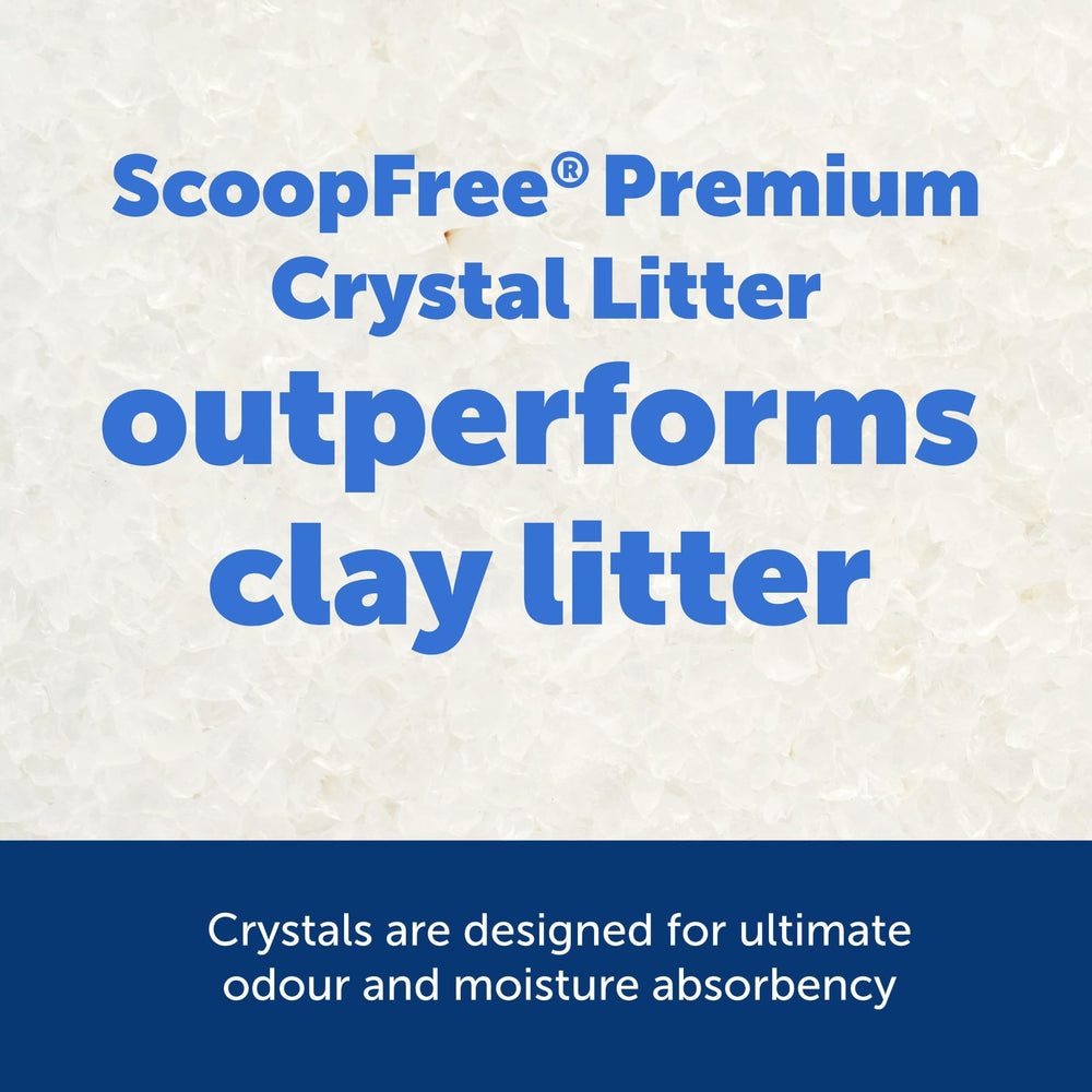PetSafe ScoopFree Cristaux Absorption Rapide: contrôle des odeurs pour une maison plus fraîche