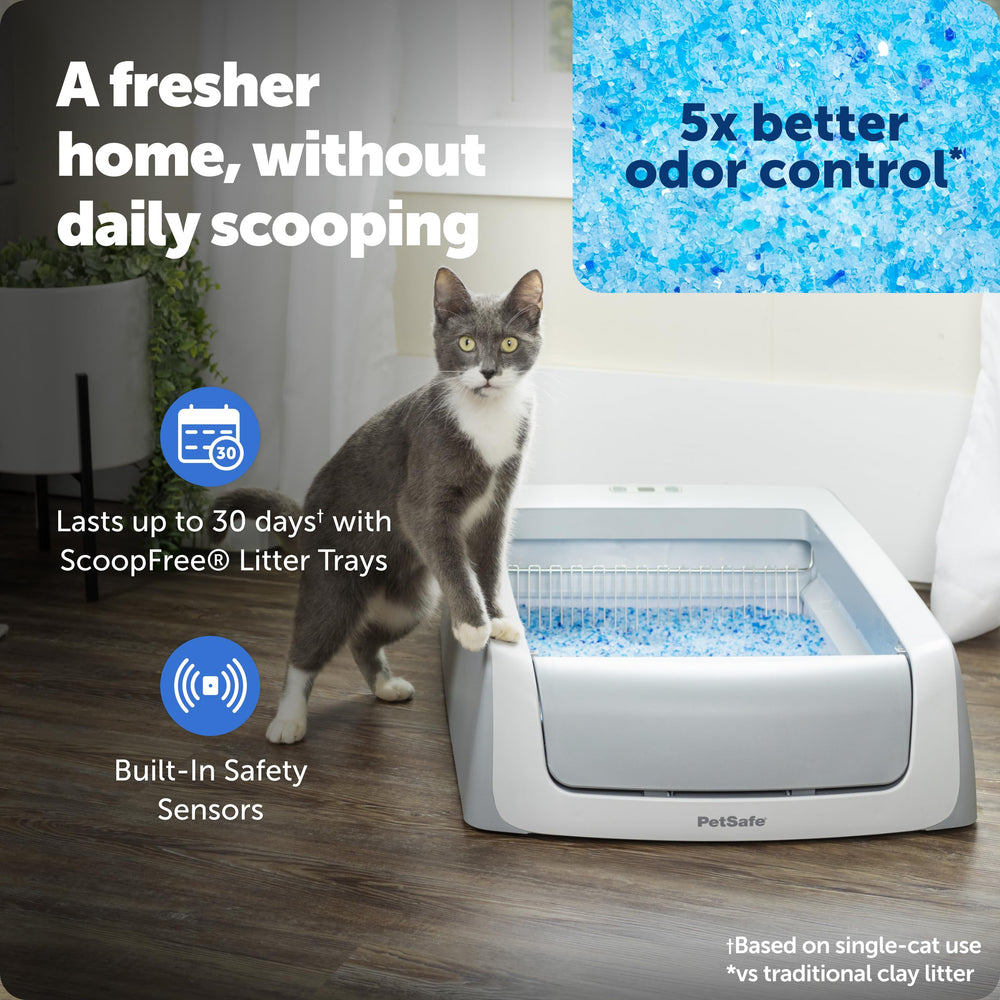Capteurs de mouvement PetSafe ScoopFree pour nettoyage automatique après chaque passage