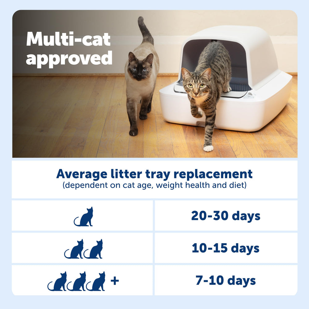 PetSafe ScoopFree Crystal Pro — litiere-jetable: pratique et hygiénique.
