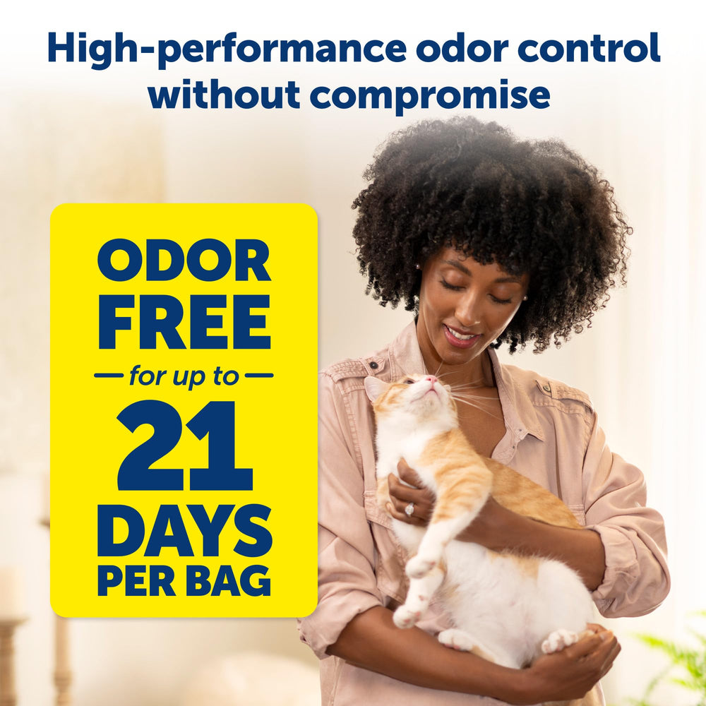PetSafe ScoopFree design léger minimise les traces autour de la litière.