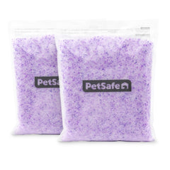 PetSafe ScoopFree Premium litière cristaux lavande recharge efficace et odeurs maîtrisées.