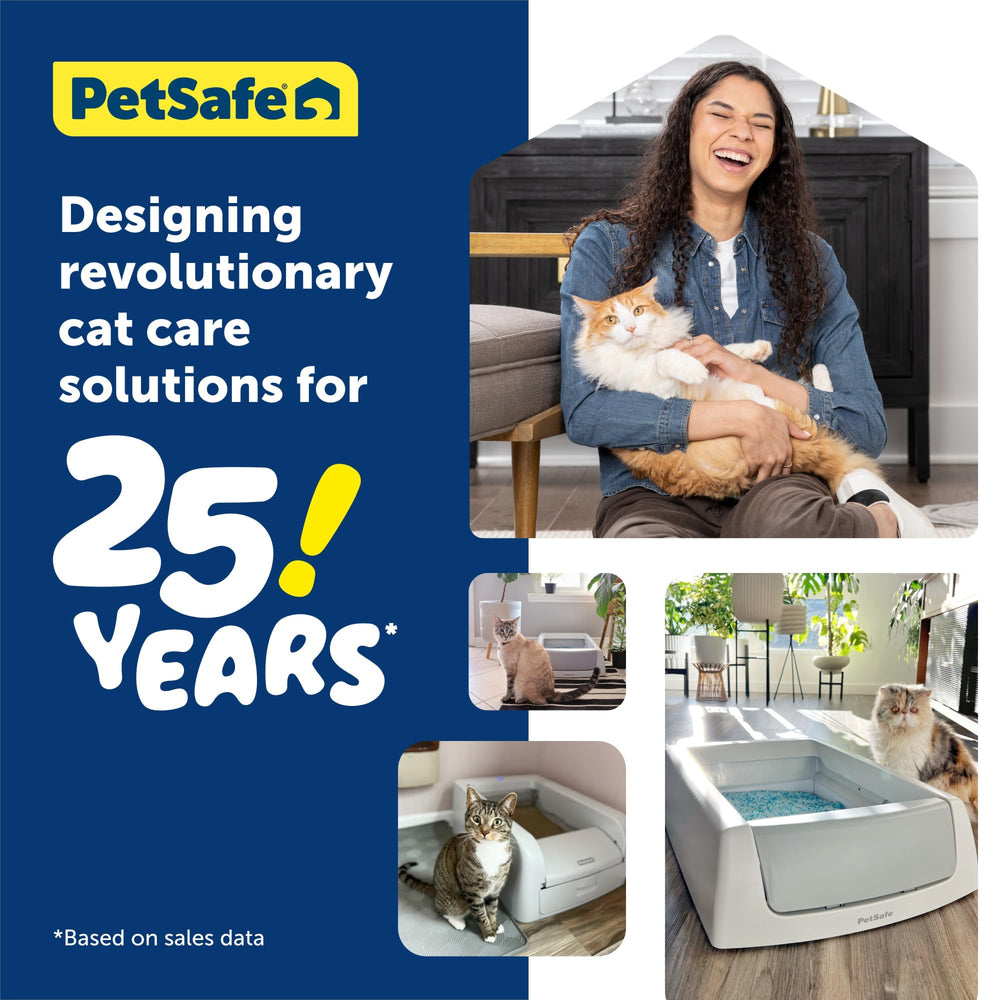 PetSafe ScoopFree: parois hautes limitant dispersion de litière et salissures au sol.