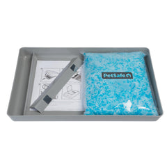 PetSafe ScoopFree plateau litière cristal réutilisable pour réduire les déchets.