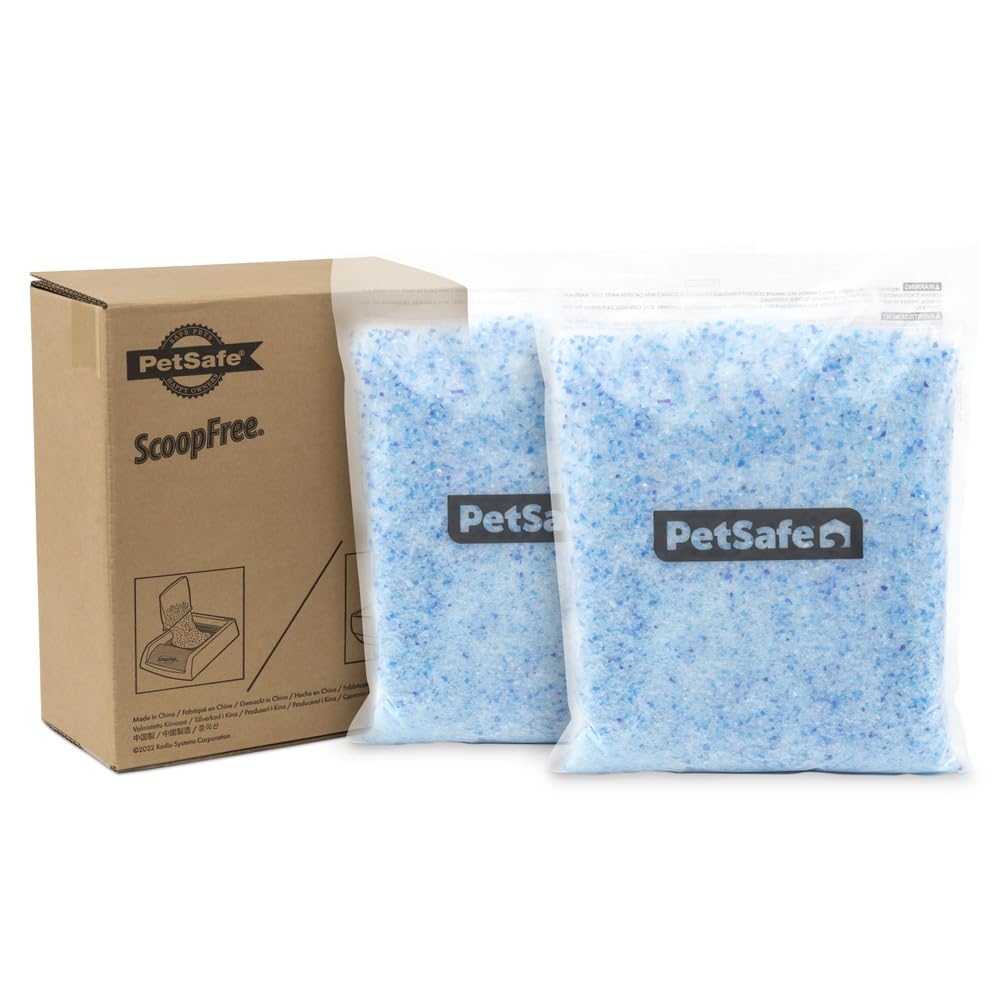 PetSafe ScoopFree Premium Crystal Litter experience propre et pratique a domicile