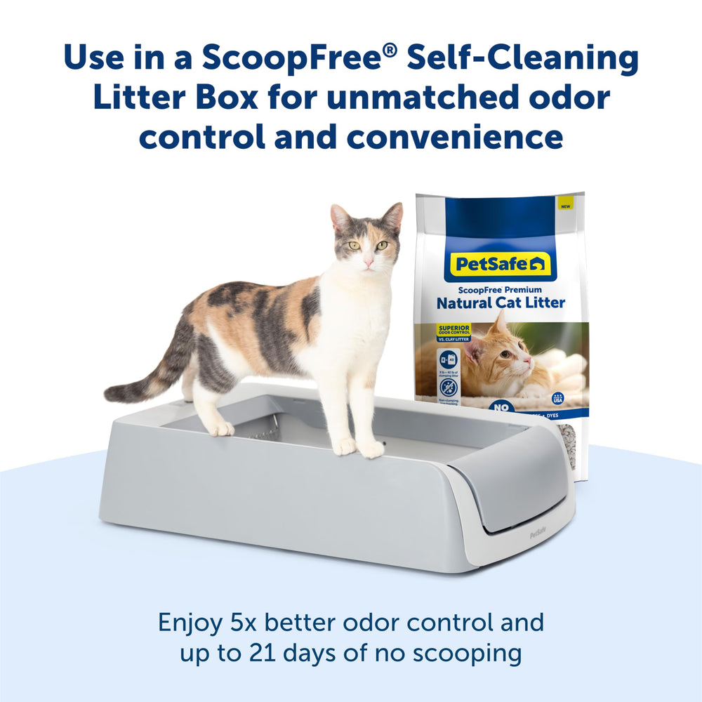 PetSafe ScoopFree Premium litière facile à mesurer et à verser