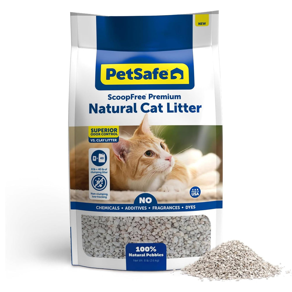 PetSafe ScoopFree Premium litière naturelle absorbante pour une caisse propre