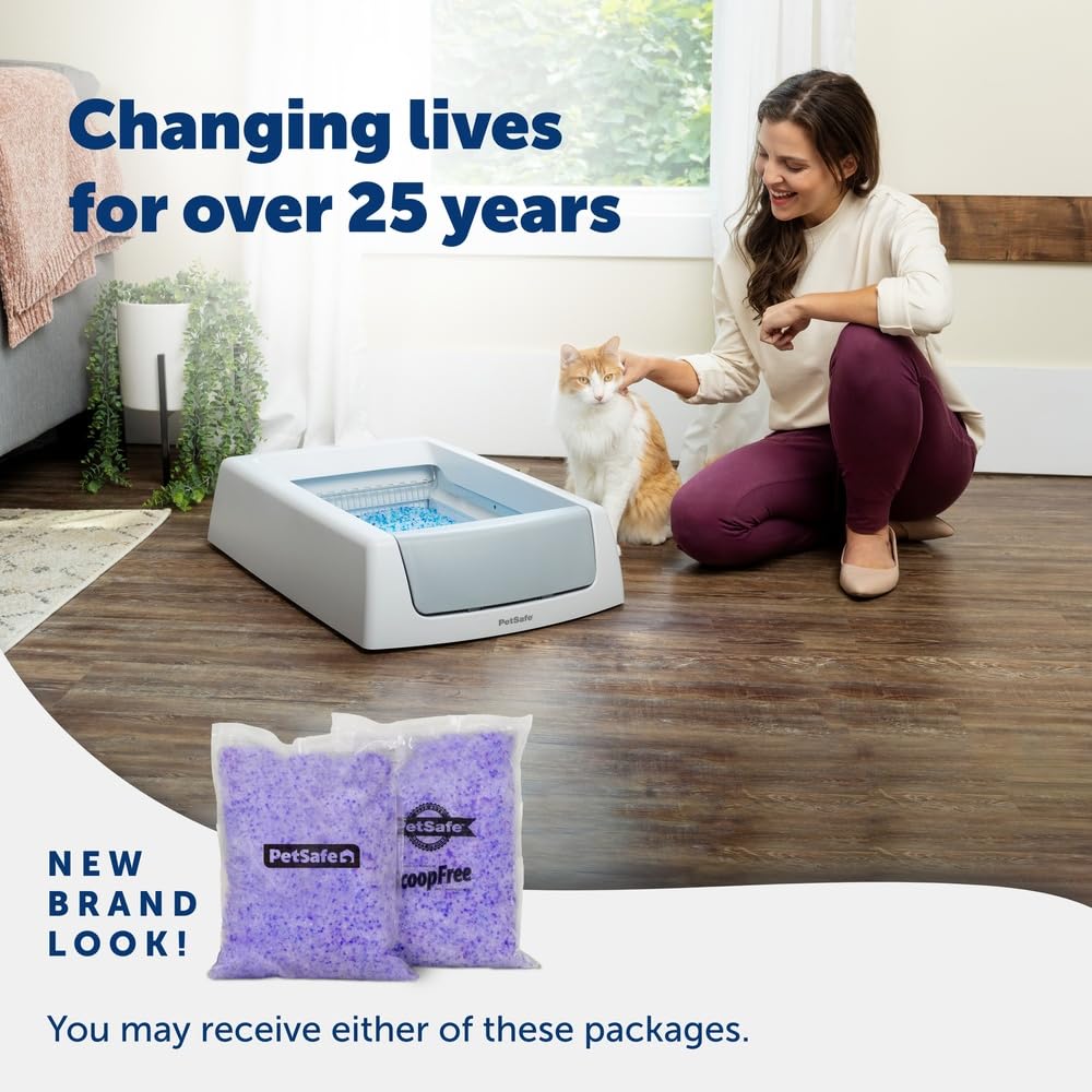 Recharge PetSafe ScoopFree longue durée jusqu’à 30 jours selon usage.