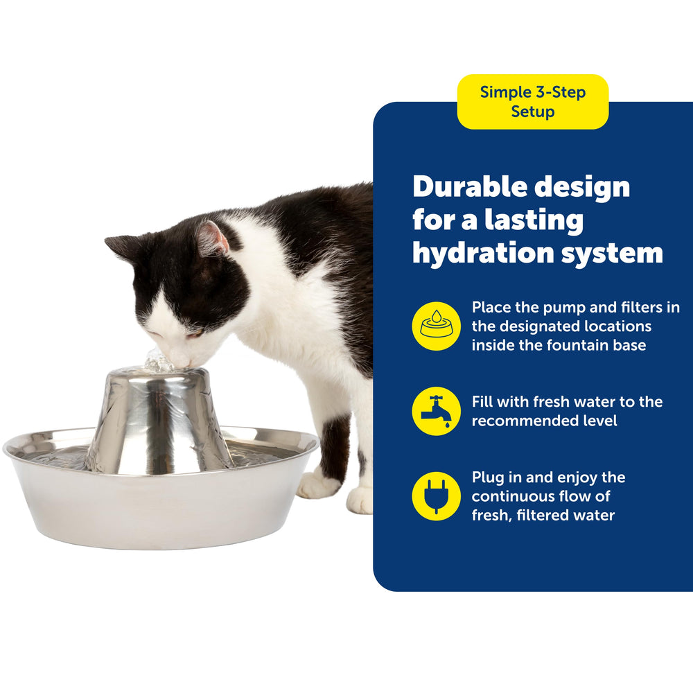 PetSafe Seaside design compact, s intègre facilement dans les petits espaces.